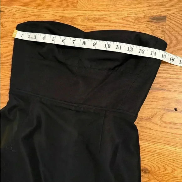 J.Crew Strapless Sweetheart Neck Black Dress size 2 - Picture 11 of 13